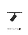 MAGNETO mini * FOCO LED ZOOM 7W NEGRO